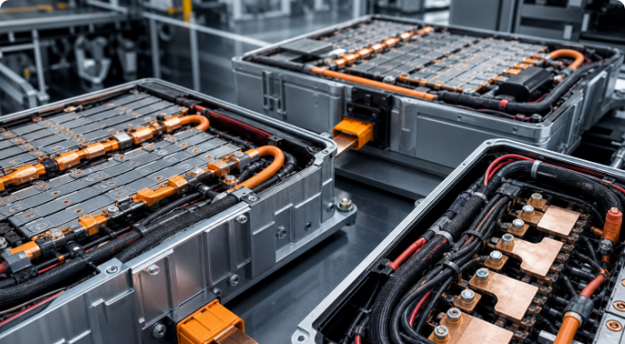 Internal Battery Module & Pack-to-Pack Links